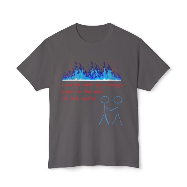 Endless Love Unisex HD Cotton T-Shirt - I Will Be With You Always - Image 5