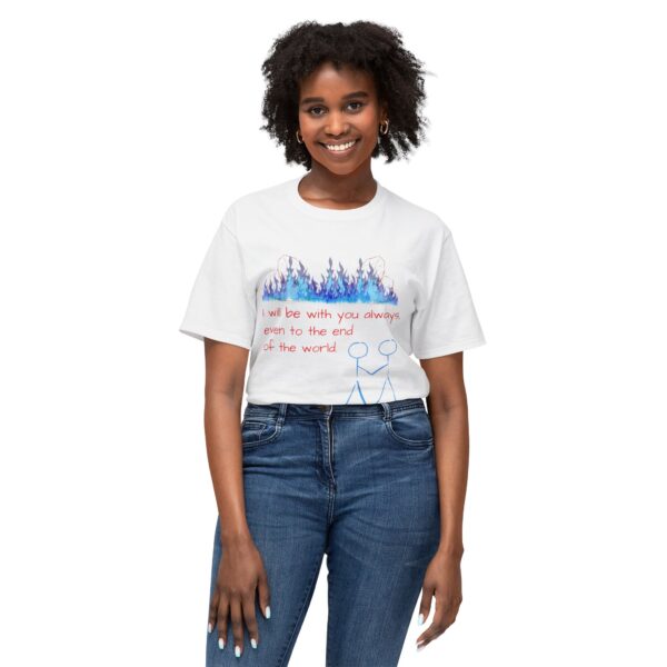 Endless Love Unisex HD Cotton T-Shirt - I Will Be With You Always - Image 3
