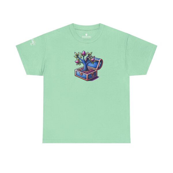 Vibrant Treasure Tree Tee, Unisex Cotton T-Shirt for Nature Lovers, Eco-Friendly Gift, Adventure Apparel, Unique Graphic Shirt - Image 23
