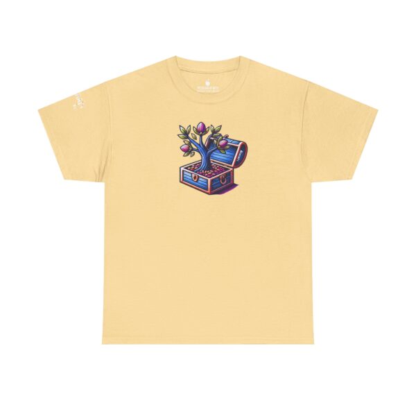 Vibrant Treasure Tree Tee, Unisex Cotton T-Shirt for Nature Lovers, Eco-Friendly Gift, Adventure Apparel, Unique Graphic Shirt - Image 20