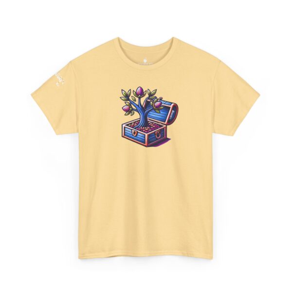 Vibrant Treasure Tree Tee, Unisex Cotton T-Shirt for Nature Lovers, Eco-Friendly Gift, Adventure Apparel, Unique Graphic Shirt - Image 21