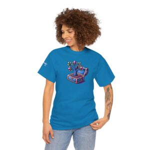 Vibrant Treasure Tree Tee, Unisex Cotton T-Shirt for Nature Lovers, Eco-Friendly Gift, Adventure Apparel, Unique Graphic Shirt