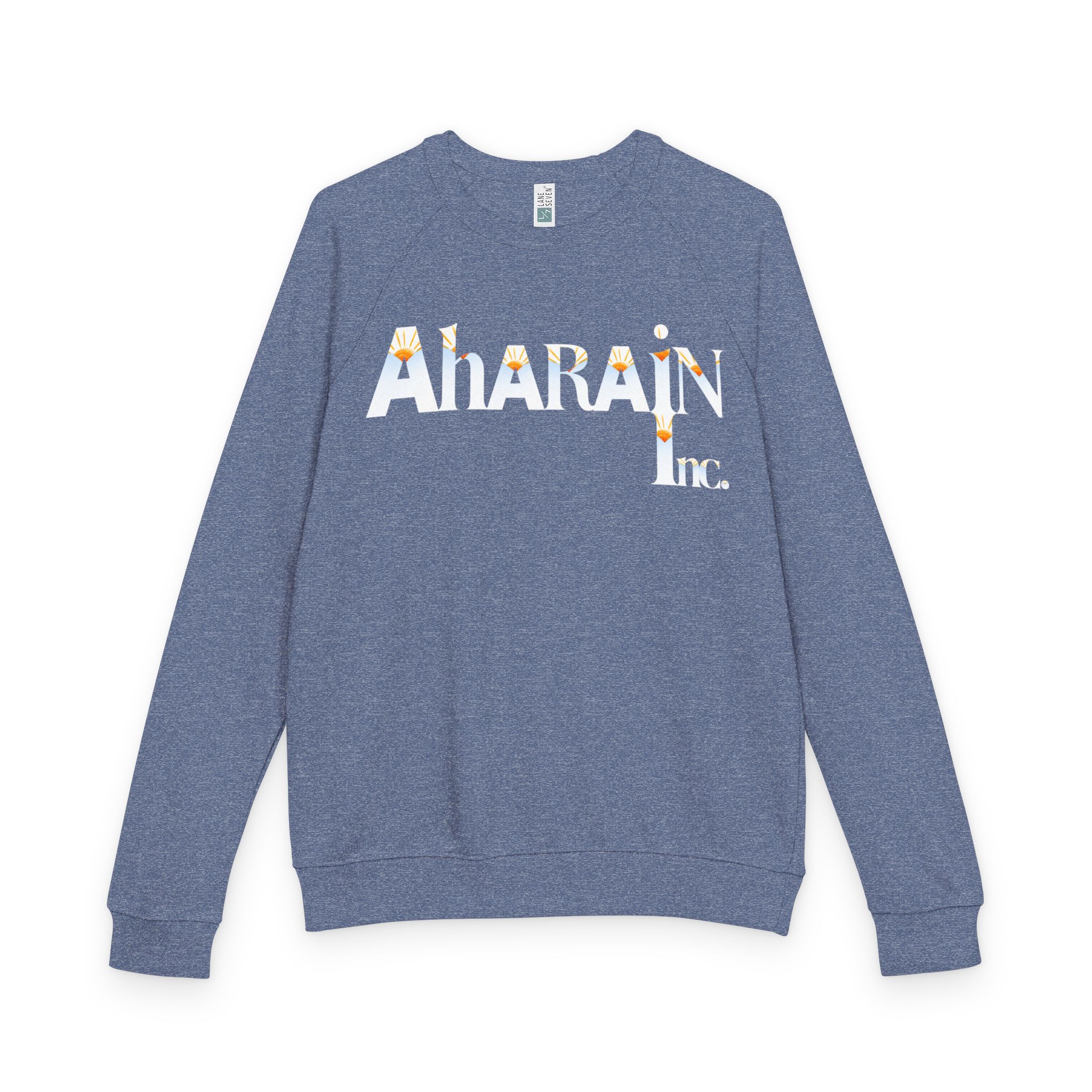 Unisex French Terry Raglan Crewneck - Image 13