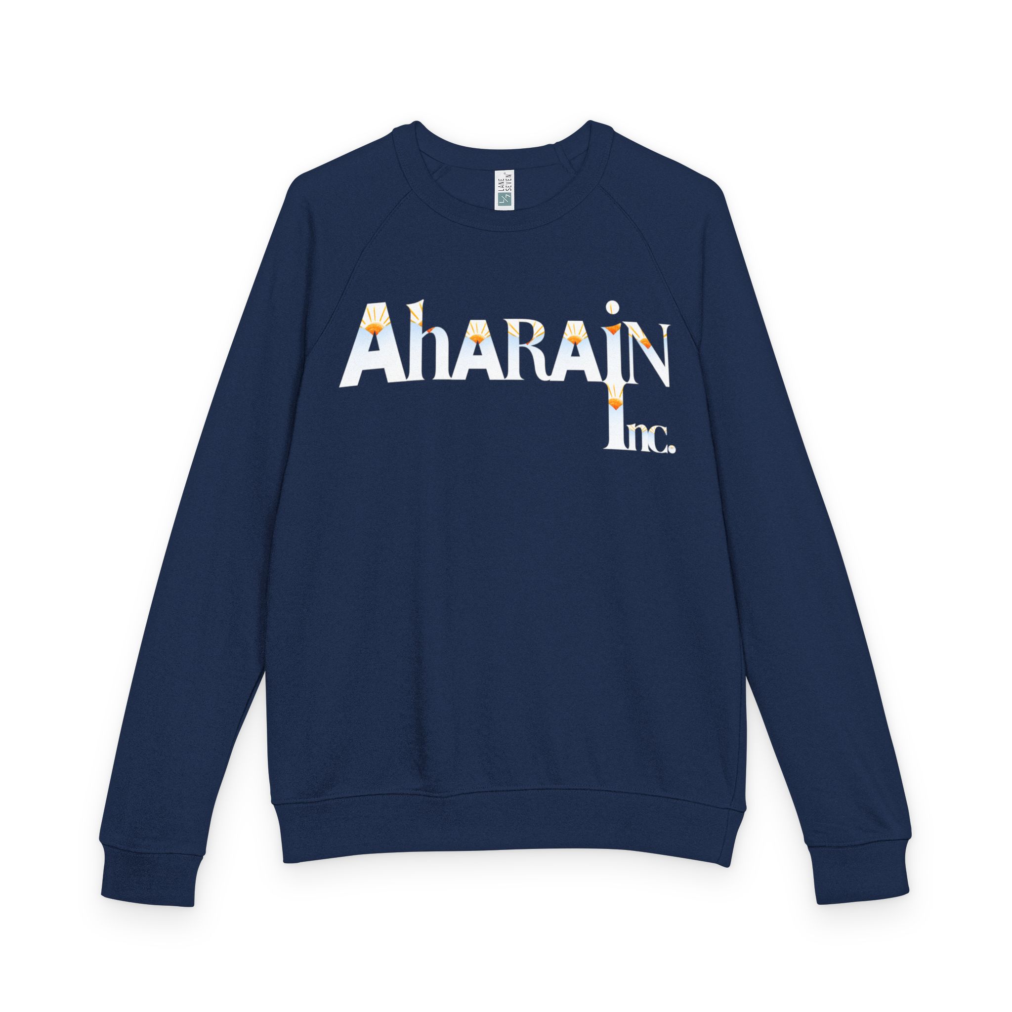 Unisex French Terry Raglan Crewneck - Image 9