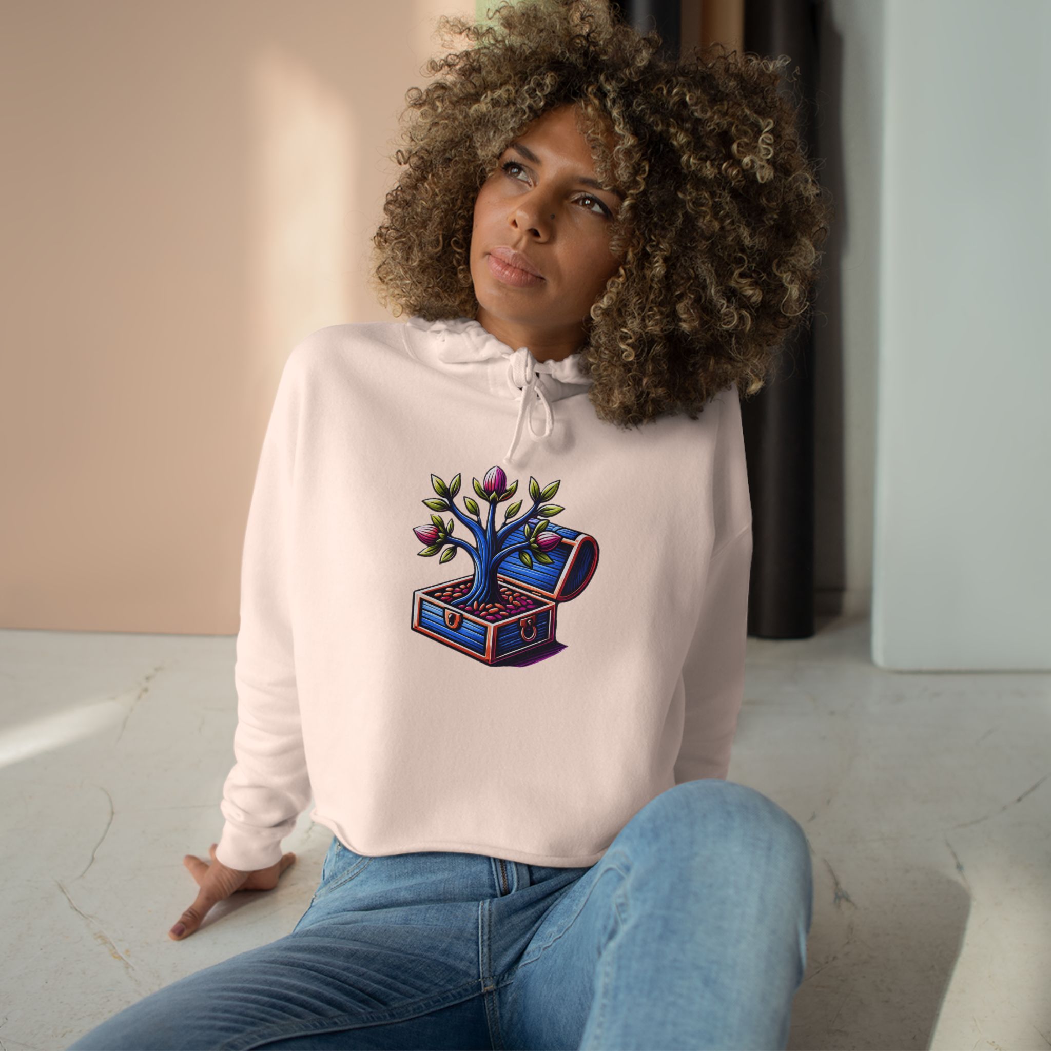 Crop Aharain Logo Hoodie - Image 12