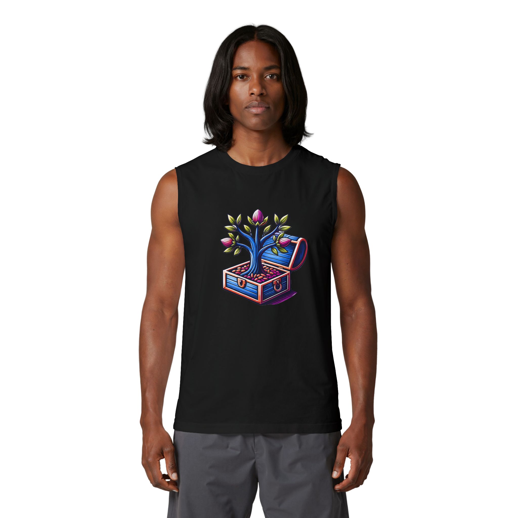 Unisex Jersey Muscle Tank - Image 3