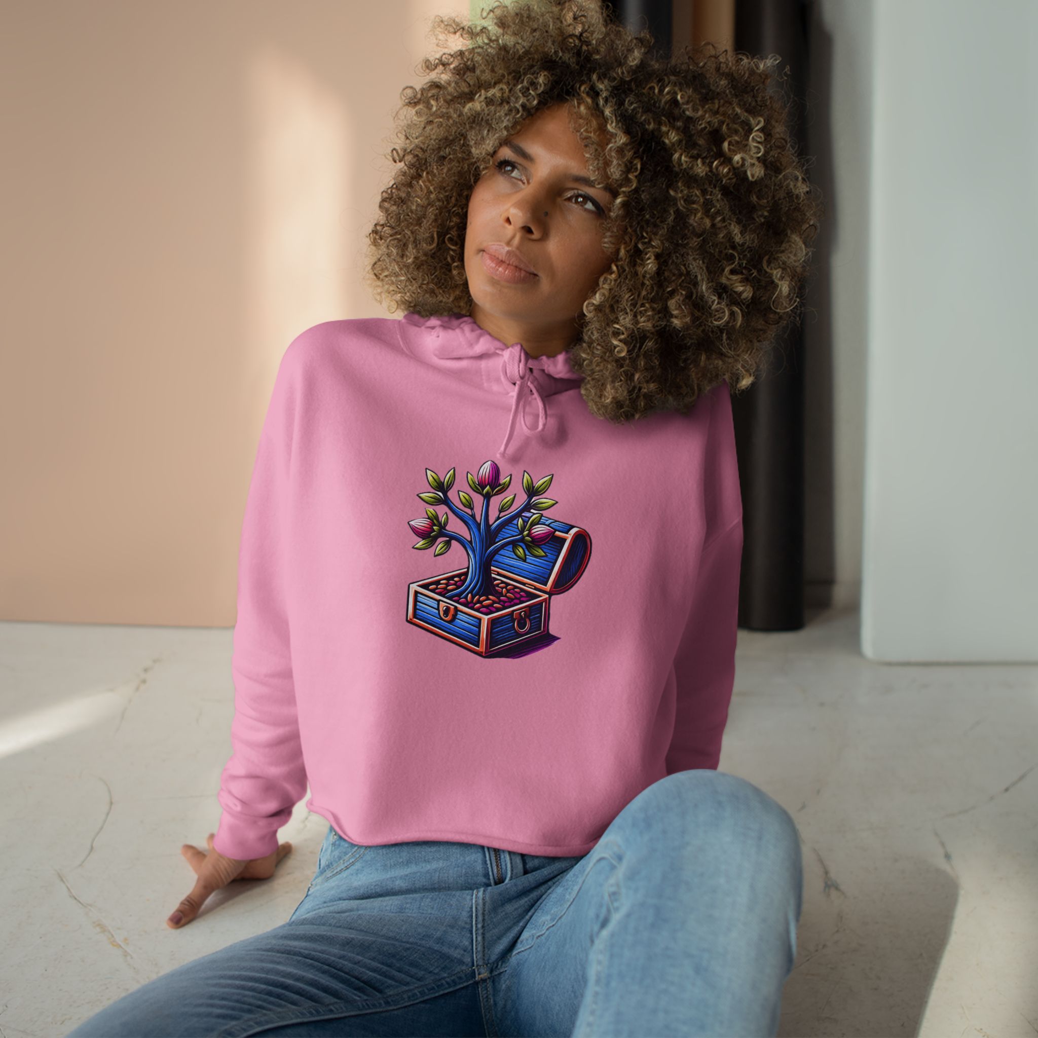 Crop Aharain Logo Hoodie - Image 15
