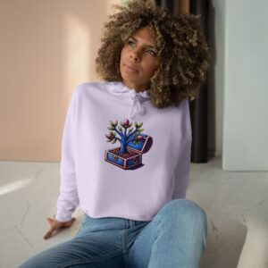 Crop Aharain Logo Hoodie